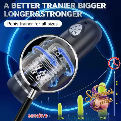 SCAutomatic Male Masturbator Cup Vibration Sucking Vibrating Masturbation Machine Vagina Pusssy Blow