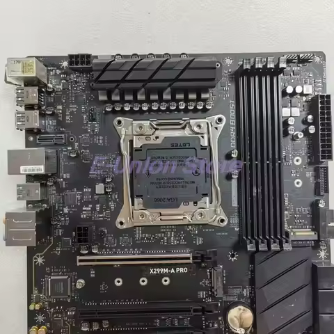 X299M-A PRO For Msi LGA2066 DDR4 64G USB3.1 M.2*2 SATA3*8 M-ATX X299 Motherboard