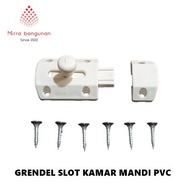 SLOT KAMAR MANDI / GRENDEL PINTU PVC