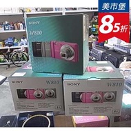 【美市堡】SONY DSC-W810 高畫質數位相機（黑色 銀色）