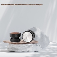 Macaron Tamper 58mm Press | Macaron 58mm Distribution Tamper