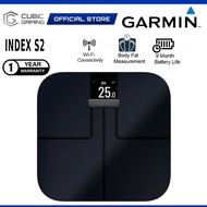 GARMIN INDEX S2 SMART BODY SCALE – BLACK | DIGITAL WI-FI SCALE WITH ADVANCED HEALTH METRICS & MULTI-