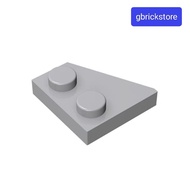Bricks parts 24307【10pcs】wedge plate 2x2 right (compatible L brand)