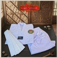 White Collar Taekwondo Uniform + Belt White Collar Taekwondo Sacred/ + Belt