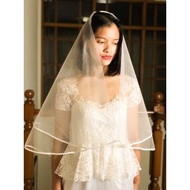 PUTIH Wedding veil Wedding veil Wedding veil 002 White bw