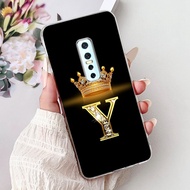 เคส Vivo V17 Pro 1909 1910ใหม่ฝาครอบตัวอักษรแบบใสซิลิโคนนิ่มบาง Vivo เคสสำหรับ Vivo โทรศัพท์ V17 Pro