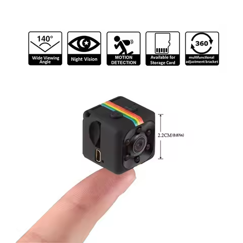 Sq11 Mini Camera HD 1080P Sensor Night Vision Camcorder Motion DVR Micro Camera Sport DV Video small