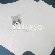 Orange Paper Size F4 and A4 1 PACK of 10 sheets / Orange Paper