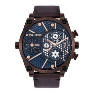 POLICE นาฬิกาข้อมือ POLICE Multifunction รุ่น Vigor PL-15381JSBZ/03 นาฬิกาข้อมือผู้ชาย