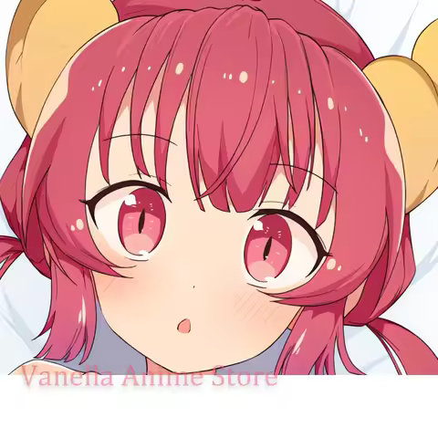 Dakimakura Anime Ilulu Miss Kobayashi's Dragon Double-sided Print Body Pillow Cover Life-size Pillow