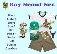 8 in 1 Bsp Boy scout Uniform Complete set for kids boy