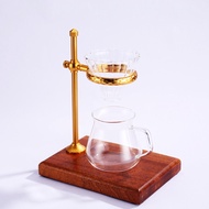 Hand Made Coffee Rack Drip Filter Cup Holder Filter Adjustable Support Glass Sharing Pot Appliance Set