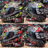 INK Stealth Motif Helm Full Face Helm INK (ONGKIR 2KG)