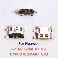 10-100Pcs Micro USB Charging Port Dock Socket Plug Charger Connector For Huawei G7 G8 G760 P7 P8 C19