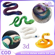 3D 30cm Snake Toy Moving Snake Toy Multi-Sendi Toy Snake Toy Motion Snake Toy