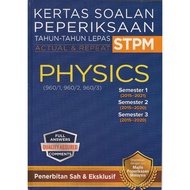 KERTAS SOALAN PEPERIKSAAN TAHUN-TAHUN LEPAS ( ACTUAL & REPEAT ) STPM PHYSICS