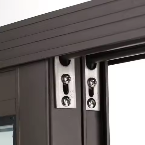4PCS Sliding Window Lock Latch, Aluminum Alloy Drop Proof Security Lock for Sliding Patio Doors & Wi