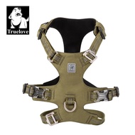 TRUELOVE Pet Harness with Handle 5 Point Adjustable Escape Proof Dog Harness Multi-Use Support Dog L