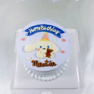 大耳狗 三麗鷗 生日蛋糕 造型蛋糕 手繪 卡通 滿周歲 4 6吋 面交