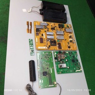 SHARP LC-60LE630M 60" TV , MAIN BOARD, POWER SUPPLY, TCON, POWER BUTTON, RIBBON CARD AND SPEAKER