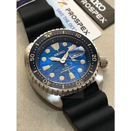 Seiko PROSPEX SRPE07K1 Special Edition 200m WR Diver's Watch AR Coated Sapphire Crystal Ceramic Bezel Silicone Strap