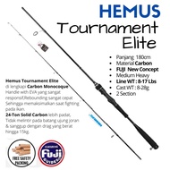 HEMUS TOURNAMENT ELITE Solid Carbon Fishing Rod - Full FUJI