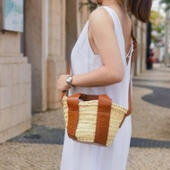 Chloe woody mini 手提 草編包 斜背包