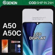 Genon IPS LCD for Itel A50 / A50C LCD Display Touch Screen with Frame Replacement Parts