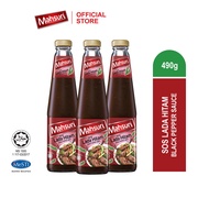 [Bundle] Mahsuri Sos Lada Hitam (490g x 3) l [Bundle] Mahsuri Black Pepper (490g x 3)