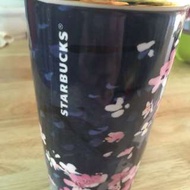 日本櫻花，星巴克陶瓷杯