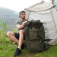 Huasheng Outdoor Tactical Backpack65L Large capacity camouflage sports backpack for men100L Military