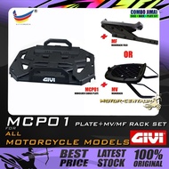 KOMBO JIMAT GIVI MCO01 CARGO PLATE + MV / MF MONORACK FOLD