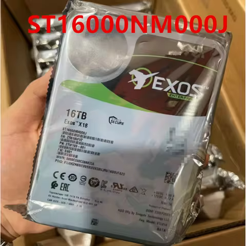 NEW Original Hard Drive For SEAGATE 16TB SATA 3.5" HDD ST16000NM000D ST16000NM000J