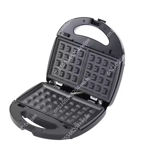 American Standard 110V Electric Breakfast Maker 6-in-1 Multi-Cooker for Waffle Donut Sandwich Cookie