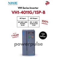 【100% Original + 1 Year Warranty】XINJE VH1-4011G/15P-B Inverter | 11KW VFD 380V-480V 3P Drive