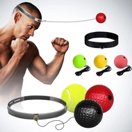 Boxing Speed Balls Head-Mount Punch Ball Gym Training Hand Eye Reaction Home Adult Children Sandbag Fitness Boxing Equipment New