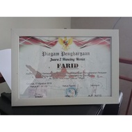 Certificate Plus A4 Size Frame