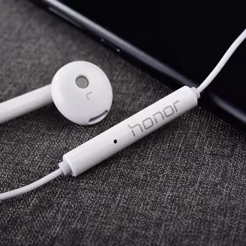 AM115 For Honor 3.5MM Earphone In Ear Wired Control Headset Earbuds With Mic For Honor 8 9 10 Lite 2