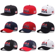 Outdoor visor cap for men USA letter fashion Baseball cap for woman cotton vintage trucker cap Snapback