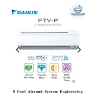 DAIKIN 1.0HP Standard Non Inverter WIFI Air Conditioner FTV-P R32 FTV28PB/RV28PB-3WM