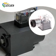 [Cuticate] Solenoid Valve Plug 24V Device Solenoid Valve Connector Waterproof Universal Transparent 