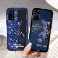 Fashion oppo a55 4g / a55 5g brear brick b75 82 phone case