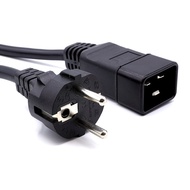 UPS Power Cable C20 - CEE7 2M - Sever Power Cable - UPS Power Cable