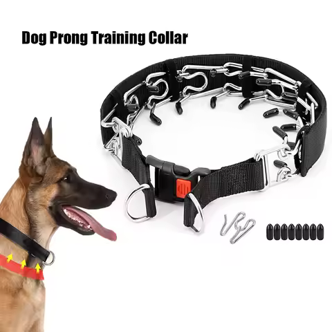 Dog Training Stimulation Chain Dog Collar Pet Supplies Dog Training Supplies Spike Collar Dog Chain