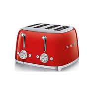 Smeg TSF03 4-Sliced Toaster, Reproduced In Italy [Imported Germany]