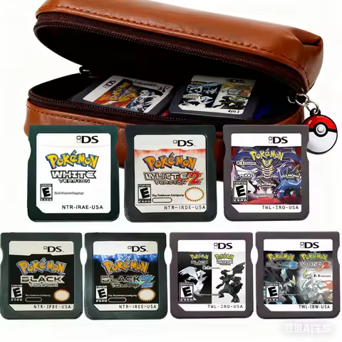 DS Pokemon Game New 23 In 1 Series Memory Card for 3DS Video Game Console English Language Version (