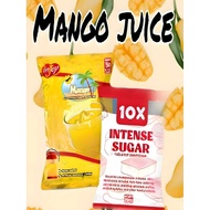 Injoy Mango concentrated Juice Palamig Powder 200g w/ intense Sugar Tabletop Sweetener 200g