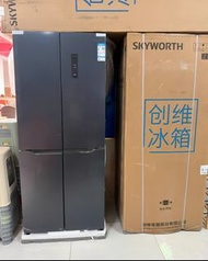 ❄️❄️❄️急放 家用雪櫃 100%新家用冰箱 household refrigerator 十字門對開 雙開四門雪櫃 風冷無霜 創維雪櫃一級能源 冷凍 冷藏 變頻 電冰箱 現貨 保養