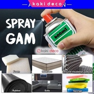 KakiDeco Spray Glue 👈pholstery Leather Spray Sofa PU PVC Sponge Multi purpose spray adhesive 3M SUPE