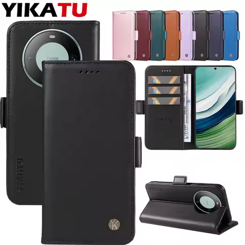 Wallet Leather Case For Huawei Honor 100 Pro 5G 200 Smart 300 Ultra 400 Lite Magic 7 Pro 6 Lite 90 S